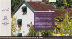 Desktop Screenshot of hotel-lemagny.com