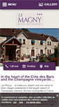 Mobile Screenshot of hotel-lemagny.com